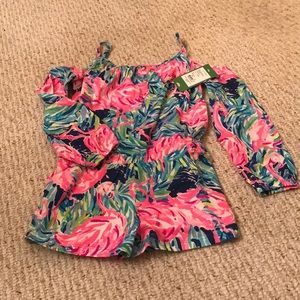 Girls off the shoulder romper